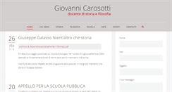 Desktop Screenshot of carosotti.it